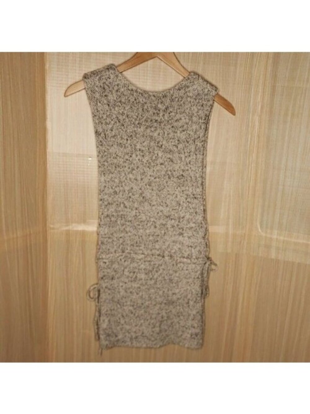 Aerie Womens Chunky Knit Sleeveless Sweater Dress Small